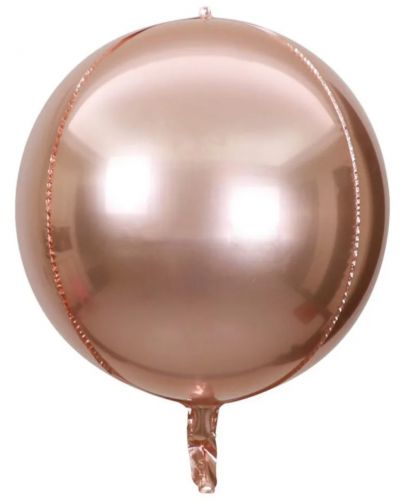 Balon foliowy kula 4D 22cale ROSEGOLD