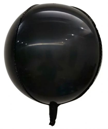 Balon foliowy kula 4D 22cale black