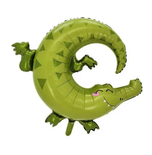 Balon foliowy Krokodyl 76cm DS 50szt. Opakowanie zbiorcze w folii bez etykiet