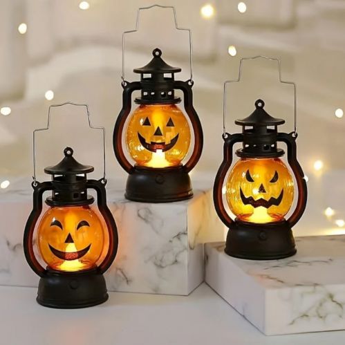 lampion dynia 11x6cm Halloween