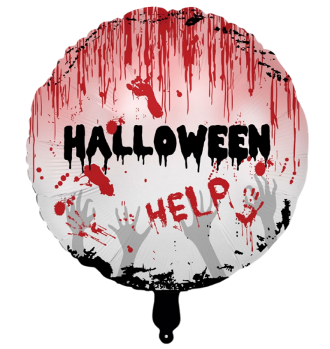 Balon foliowy halloween help 45cm